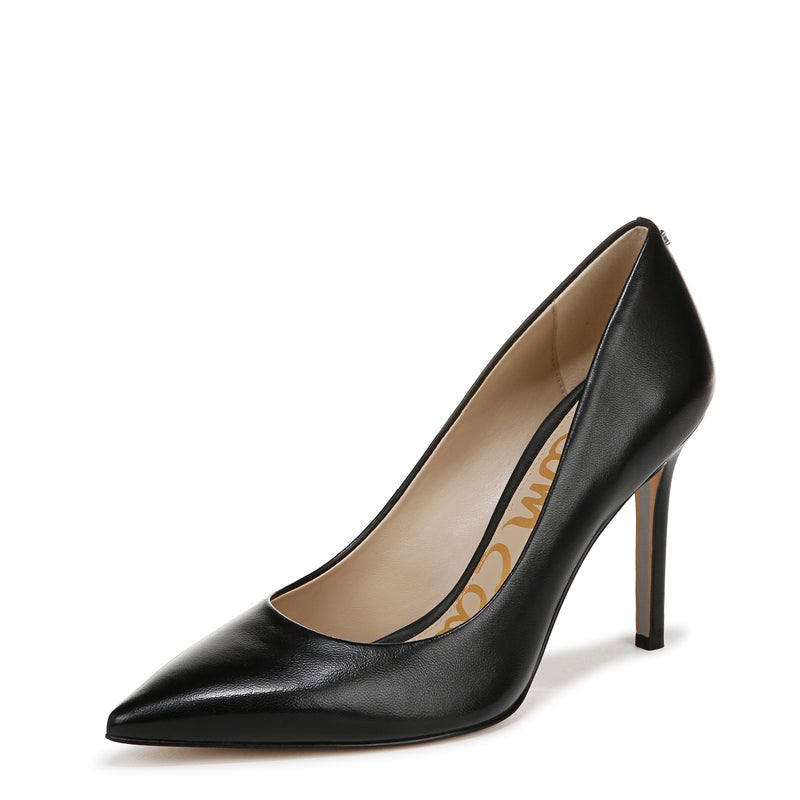 Sam Edelman Women's Hazel Shoe, Black Leather, 7.5 Wide US - Image 1